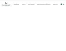 Tablet Screenshot of mueller-uebersetzungen.com